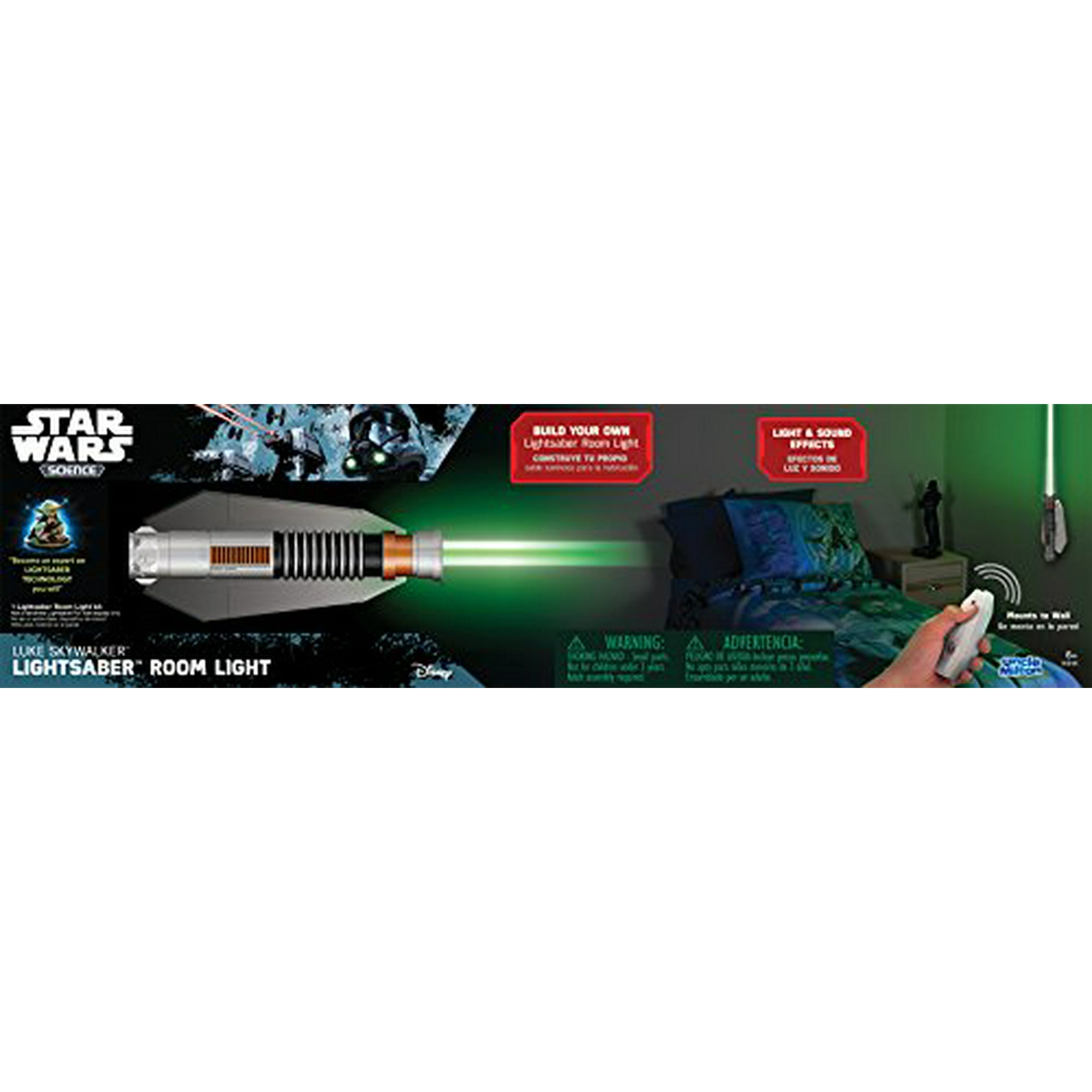 Uncle Milton Star Wars Science Lightsaber Room Light