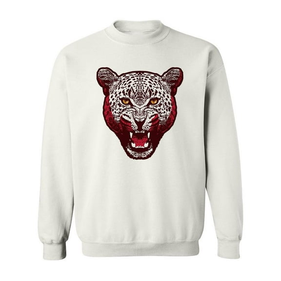 Leopard Vintage Style Sweatshirt Men -Image by Shutterstock, Male Large