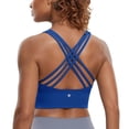 thumbnail image 1 of Sostén CRZ YOGA Sensación Desnuda Sin Aros Acolchado con Tirantes Azul M, 1 of 4