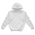 thumbnail image 4 of XUANTAOO Sweatshirts for Girls Boys Spooky Ghost Print Long Sleeve Hoodies Pullover Fall Winter Sweatshirt Boys Girls Hoodies Size 13-14 Years, 4 of 5