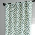 thumbnail image 3 of Garden Path Slate Blue Printed Cotton Curtain (1 Panel), Garden Path Slate Blue, 50W X 84L, 3 of 6