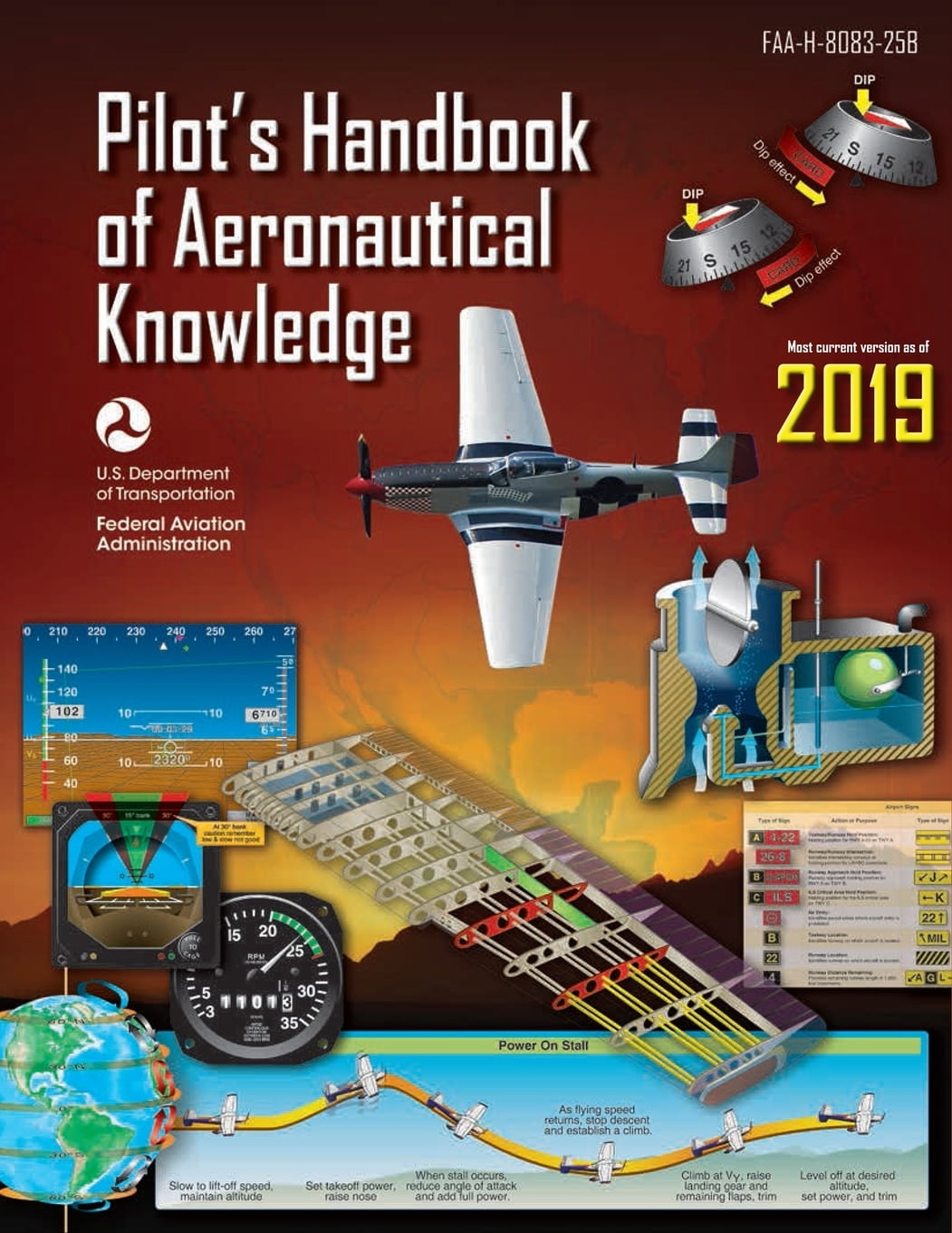 Pilot's Handbook of Aeronautical Knowledge: Faa-H-8083-25b (Paperback