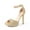 GOLD-RHINESTONE, variant on Women's Stiletto High Heels Platform Ankle Strap Square Open Toe Dress Sexy Sandals
