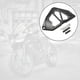thumbnail image 4 of Kit de cubierta de piñón delantero de aluminio CNC para motocicleta Kawasaki Z250 2013-2017 Negro, 4 of 8