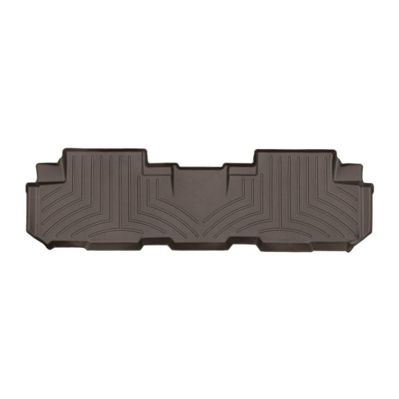 WeatherTech Custom Fit FloorLiners compatible with 2019-2026 Subaru Ascent - 2nd Row, Cocoa