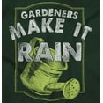thumbnail image 2 of Funny Gardeners Make It Rain Humor Crewneck T Shirts Boy Girl Teen Brisco Brands XS, 2 of 6