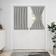 thumbnail image 1 of Cortinas Opacas para Puerta Color Gris Claro 132x102 cm 1 pieza, 1 of 7