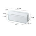 thumbnail image 2 of AMERTEER Floating Tv Remote Cell Phone Holder With Bottom Charging Holes Side Hook For Key Rings Phones Trash Bags, 2 of 2