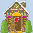 thumbnail image 2 of CafePress - Gingerbread House Infant Bodysuit - Baby Light Bodysuit, Size Newborn - 24 Months, 2 of 4