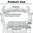 thumbnail image 6 of HELLHERO Seat & Backrest Cover Set Seat & Backrest Covers and Seniors Adult Reusable Non-Slip Cover and Seniors (Seahorse Starfish), 6 of 7