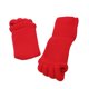 thumbnail image 1 of Calcetines Para Pedicura, Amigables Con La Piel, Lavables, Todo Incluido, Calcetines Para Masaje De Cinco Dedos, Calcetines Antideslizantes Para Alineación De Pies 1 Par Advancent CE008533-02, 1 of 4