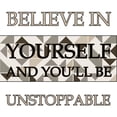thumbnail image 2 of Phillip, Jamie 12x12 White Modern Wood Framed Museum Art Print Titled - Unstoppable, 2 of 4