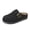Black, variant on Pennysue Women Clogs Slip On Suede Mule Shoes Buckle Arch Support Comfortable Casual House Slippers Outdoor Work