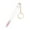Rose Red, variant on Limei Convenient Eyelash Mascara Brush with Rhinestone Pipe for Women Cosmetic Tool