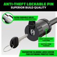 thumbnail image 2 of Rhino USA 2&acirc;? Trailer Hitch Pin &acirc;?? Patented Locking Receiver Pin for Class III/IV Hitches &acirc;?? Weatherproof, Anti-T, 2 of 7