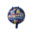 thumbnail image 3 of Globo Prichos Metalizado Feliz Cumpleaños Varios Modelos 1 Pieza, 3 of 4