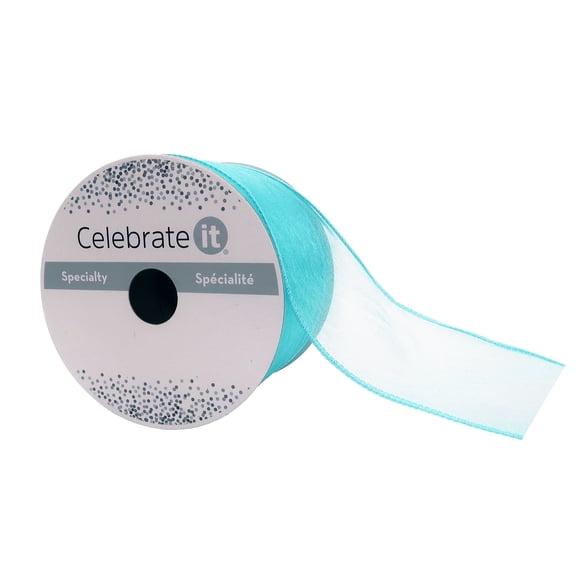 12 Pack: 2.5" x 10yd. Shimmer Wired Ribbon by Celebrate It Specialty