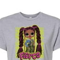 thumbnail image 3 of LOL OMG! Fashion Dolls - Fierce Graffiti - Juniors Cropped Cotton Blend T-Shirt, 3 of 5