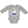 thumbnail image 3 of Inktastic First Fathers Day Baby Boys or Girls Long Sleeve Baby Bodysuit, 3 of 5