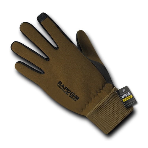 Rapid Dominance T45 Neoprene Gloves With Cuff-Coyote-XL by Rapid Dominance