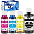 thumbnail image 1 of Set de botellas de tinta Pristar compatible con HP Smart Tank 7301 7001, 1 of 8