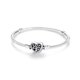 thumbnail image 1 of Original 925 Sterling Silver Bracelets Bangles Crystal Ball Love Heart Clasp Beads Charms Moments Bracelet For Women DIY Jewelry, 1 of 5