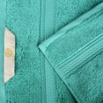 thumbnail image 6 of Superior 800 GSM Egyptian Cotton 6-Piece Towel Set, Soft Ultra Absorbent Towels, Forest Green, 6 of 6