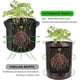 thumbnail image 2 of Paquete de 2 bolsas para cultivo de patatas, bolsas de cultivo de 10 galones, maceta con asas y ventana de cosecha para patatas, tomates, bolsas para plantar en jardinería, 2 of 5