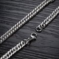 thumbnail image 2 of HN 8MM -14MM Stainless Steel Cuban Chain Necklace For Men Jewelry Punk Male Neck Accessories Xinyi, 2 of 6