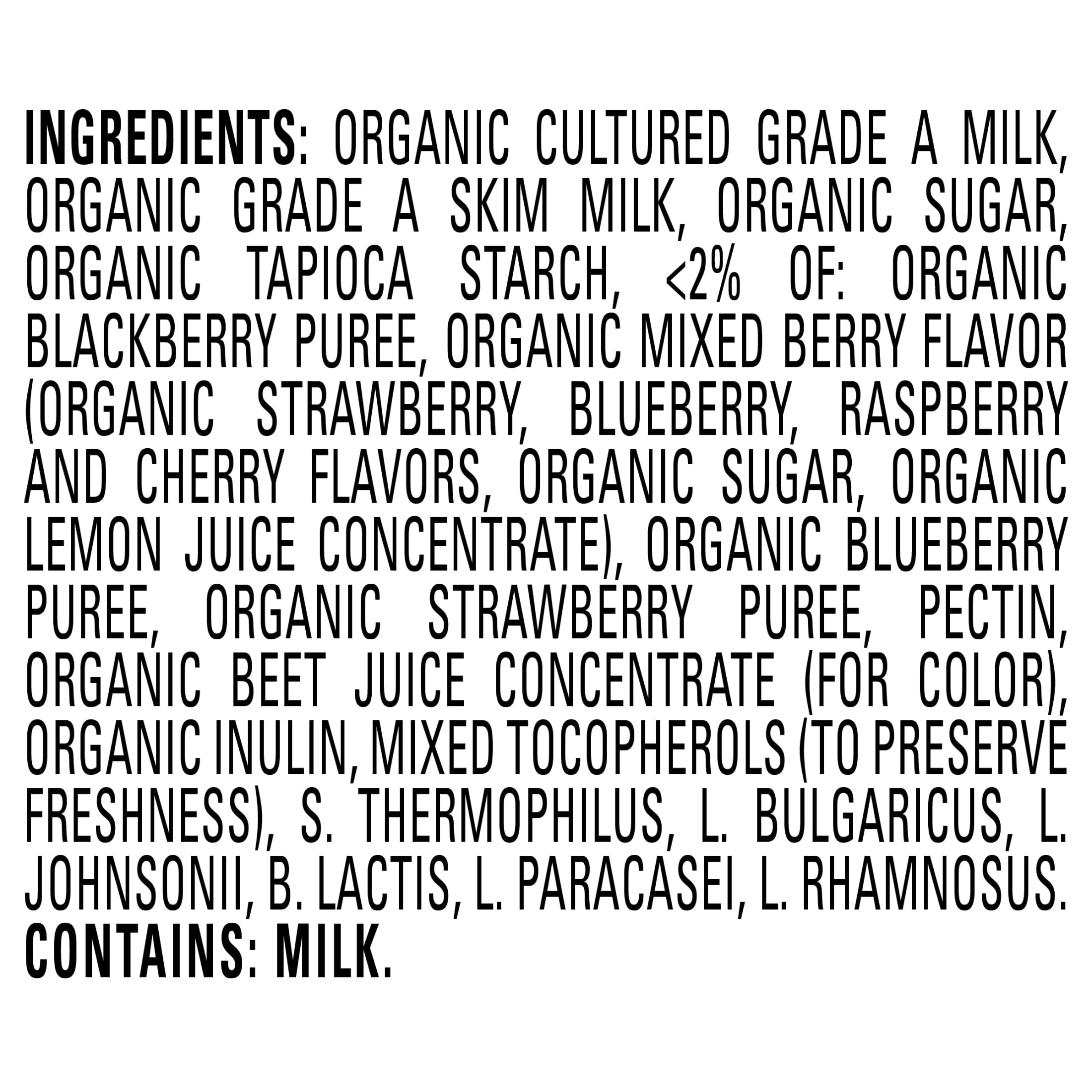 Happy Baby Organics Greek Yogis, Strawberry Banana & Greek Yogurt Organic Freeze-Dried Baby Snack, 1 oz Bag