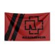 thumbnail image 1 of Bandera de banda de Rock Rammste de 3x5 pies, impresión Digital de poliéster, recuerdo musical, pancarta para Decoración, 1 of 4