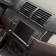 thumbnail image 4 of Real Bright Soft Car Interior Carbon Fiber Sticker Decoration2Pcs Carbon Fiber Interior Central Dashboard Cover For BMW 3 Series E46Auto Car Protection Interior Accessories, 4 of 8