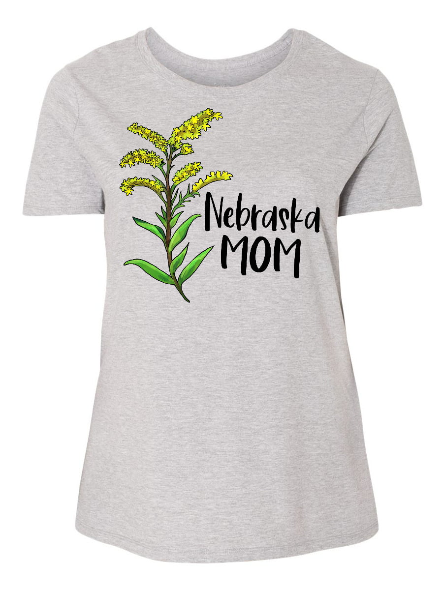Inktastic Nebraska Mom Goldenrod Flower Tote Bag 