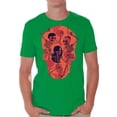 thumbnail image 1 of Awkward Styles Skull T-Shirt Dancing Skeletons Shirts for Men, 1 of 4