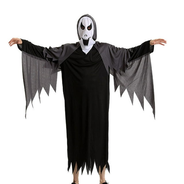 Disfraz de fantasma de Halloween, disfraz de grito para fiesta, festival de fantasmas, actuación M