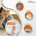 thumbnail image 3 of Happy Habitats The Halo Small Pet Carrier and Hamster Exercise Ball, 3 of 6