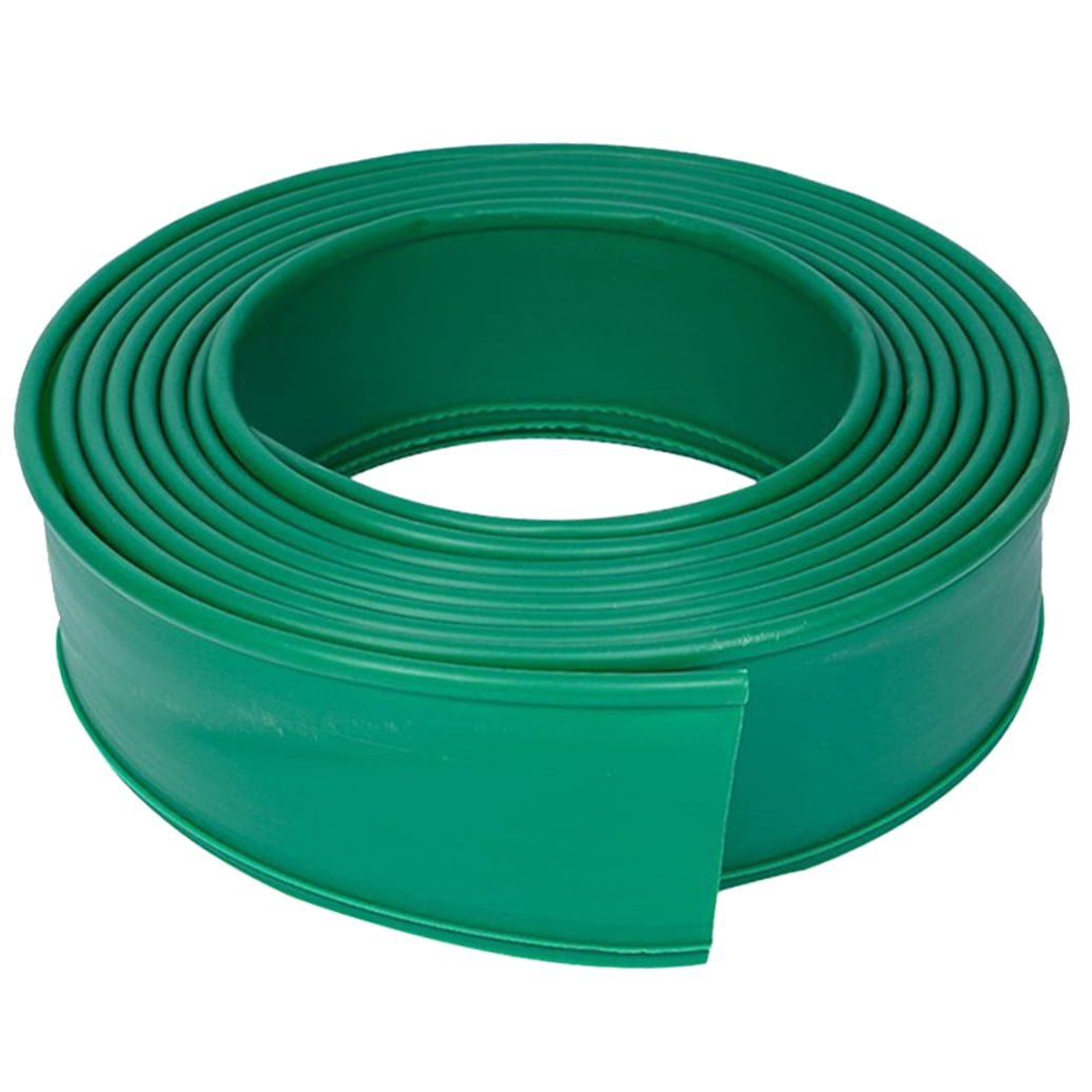 DEEPCRAFF Green Plastic Garden Edging Roll for Lawn Borders and Landscape Design, and Flexible