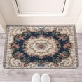 thumbnail image 2 of Bohemian Blue Ethnic Rug Door Mat Welcome Door Mat for Front Door, Home Entrance, Yard, Floor, Patio, Non Slip Spring Summer Welcome Mat Indoor Outdoor Doormat 30"*17", 2 of 6
