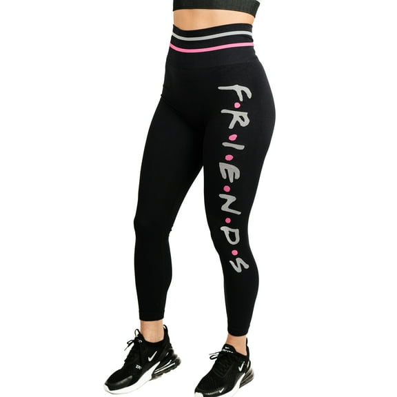 FRIENDS Womens Leggings for Active Cosplay - Workout, Yoga, Gym, Running, Casual Wear Small