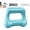 Blue, variant on COM1950s Electric Deep Tissue Massager, Handheld Vibration Massage Ring for Muscle Relief, Portable Fascia Tool for Shoulders, Back, and Legs