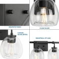 thumbnail image 3 of Progress Lighting - Caisson - 4 Light Bath Vanity In Urban Industrial Style-8.87, 3 of 6