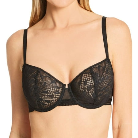 

Women s Passionata 43H1 Thelma Demi Bra (Black 36E)