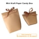 thumbnail image 5 of Moyic Paquete de 12 Uds. De bolsas, caja de cartón personalizada, paquete de recuerdos para invitados con personalidad, bolsas para regalos Almacenamiento y organización del hogar Marrón Talla pequeña, 5 of 6