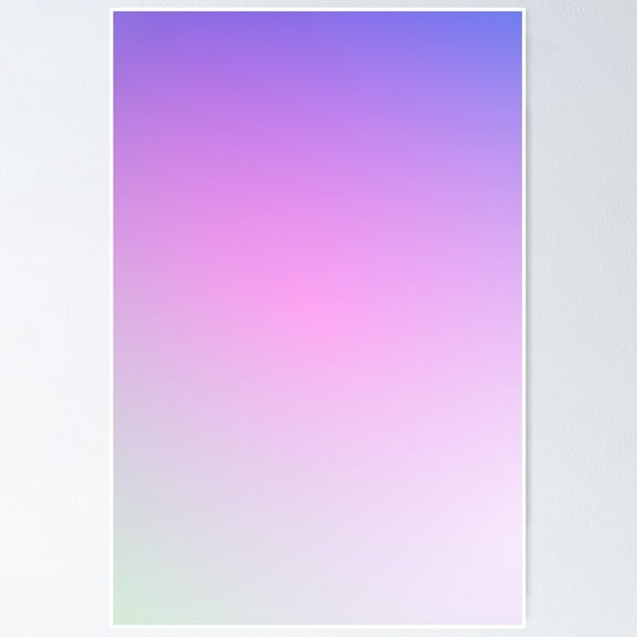 Purple Gradient UNFRAMED Poster, 8x12