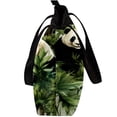 thumbnail image 4 of Panda Canvas Leather Mix Hand-Held Tote Bag Twill Sponge Jeanette 30x10.5x39cm/11.8x4.1x15.4in, 4 of 5