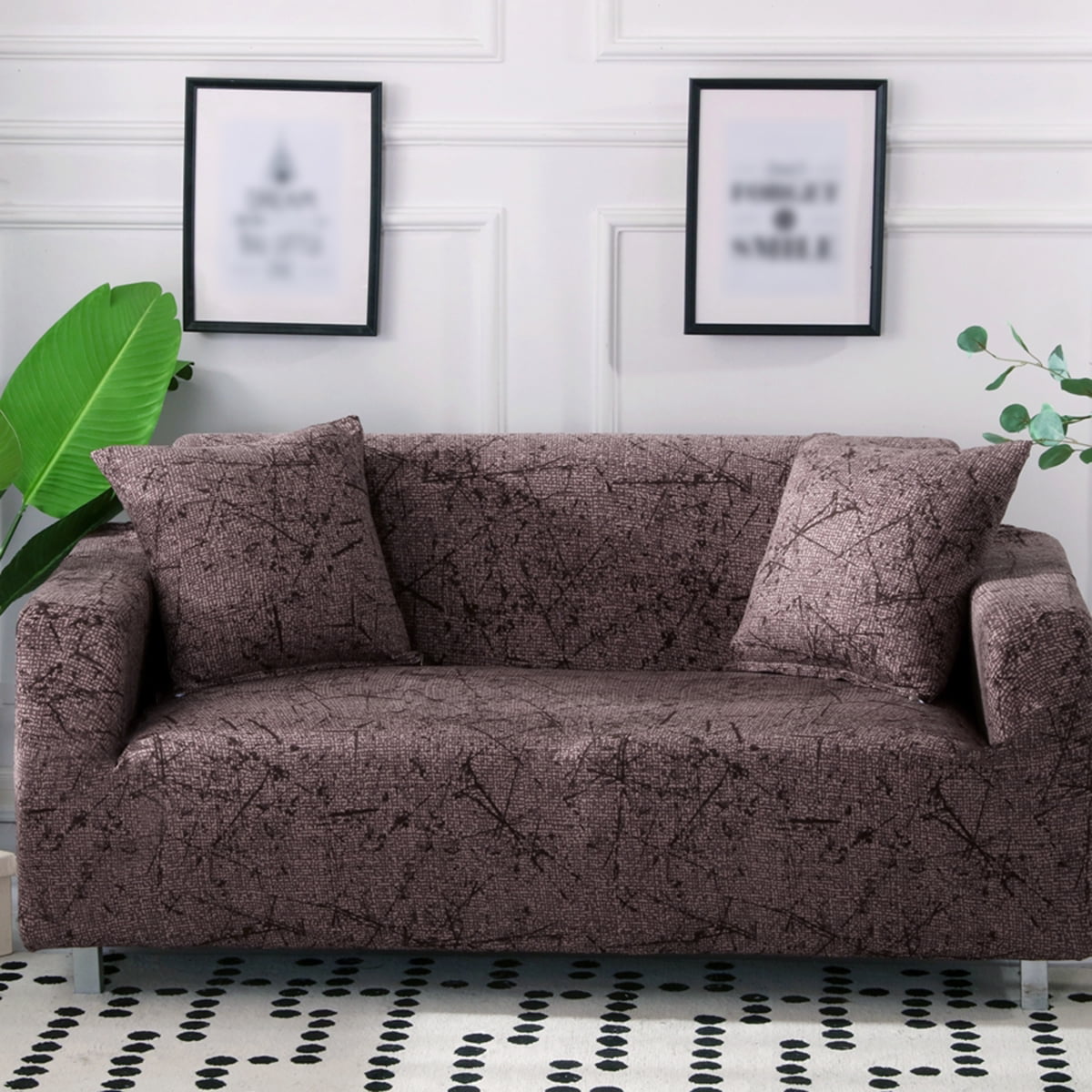 1/2/3/Seater Stretch Sofa Cover Armchair Loveseat Furniture Slipcover Protector 