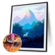 thumbnail image 1 of Cuadros Decorativos 5D DIY Diamond Painting Kits Full Square Drill Misty Forest Mosaic Picture Decor Tmvgtek embutido en tela, 1 of 9