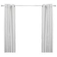 thumbnail image 6 of UTOPIA ALLEY Wall Mounted 5/8 Inch Curtain Rod - Curtain Rods For Windows 86 to 120 Inch, Adjustable Drapery Rods, Nickel Curtain Rods, Bedroom Curtain Rods, Tapestry Poles (Nickel, 86"-120"), 6 of 9