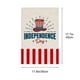 thumbnail image 3 of Independence Day Garden Flag Linen Garden Flag Border Outdoor Patio Decorative Flags Holiday Celebration Hanging Flag, 3 of 6