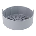 thumbnail image 1 of Freidora de aire Injueey olla de silicona cesta redonda 16cm Gris, 1 of 6